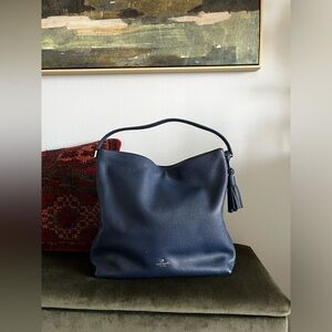 Kate Spade ♠️ Orchard Street Large Natayla - Hobo Shoulder Bag - Navy blue